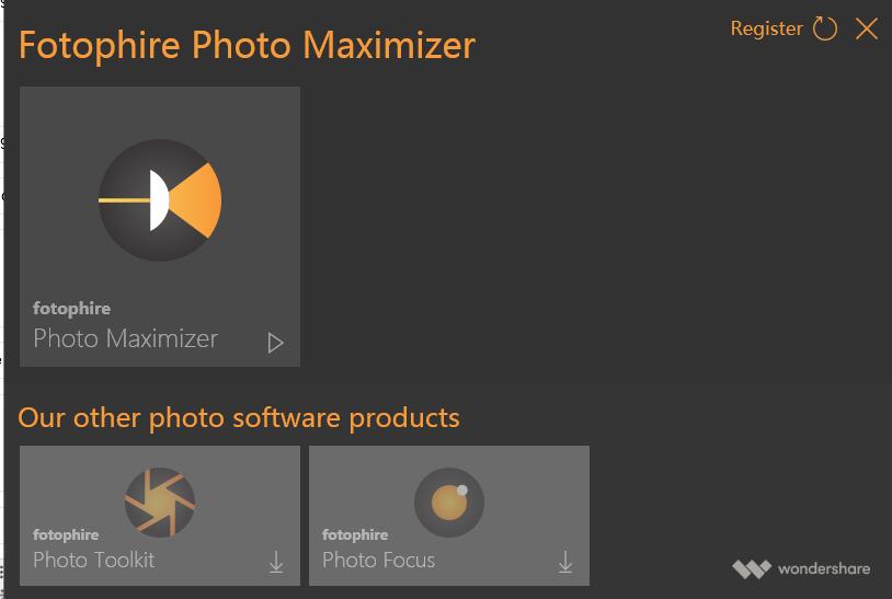 Fotophire Photo Maximizer