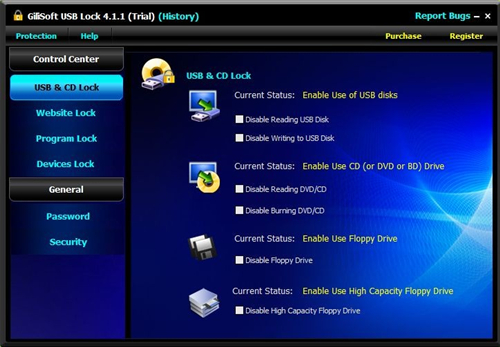 GiliSoft USB Lock