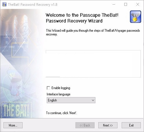 TheBat Password Recovery