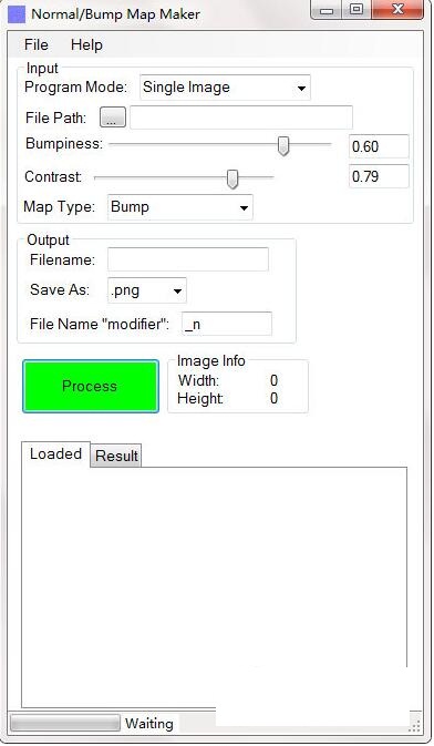 凹凸贴图制作工具