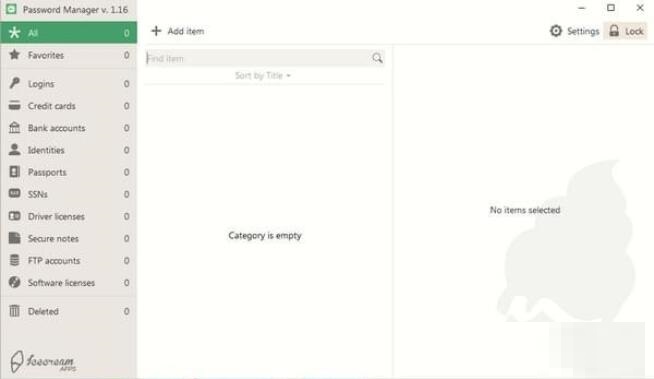 Icecream Password Manager